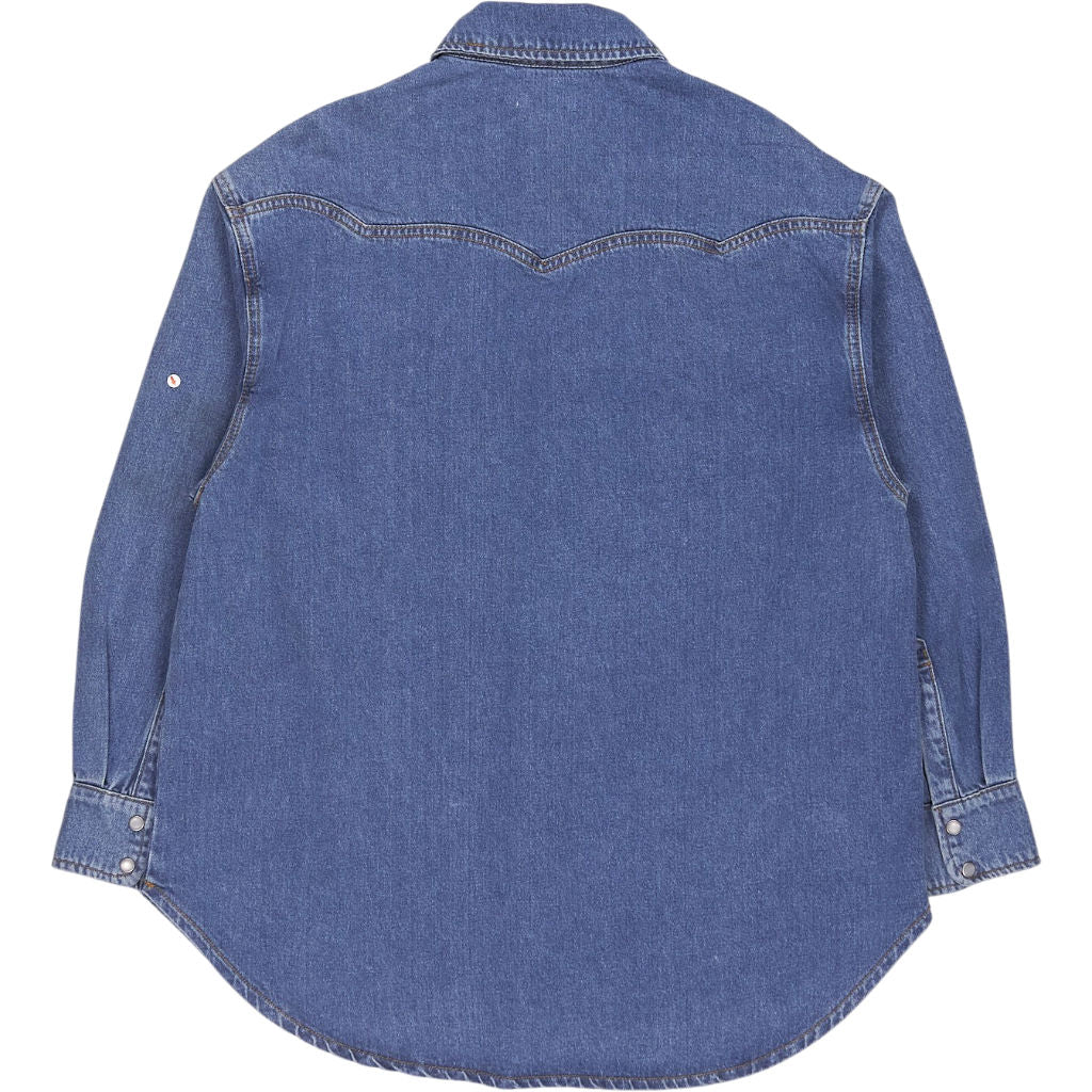 Hush Blue Davina Oversized Denim Shirt