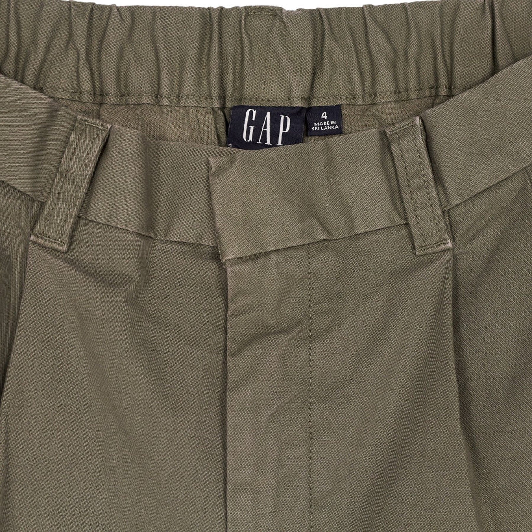 Gap Khaki Pleated Shorts