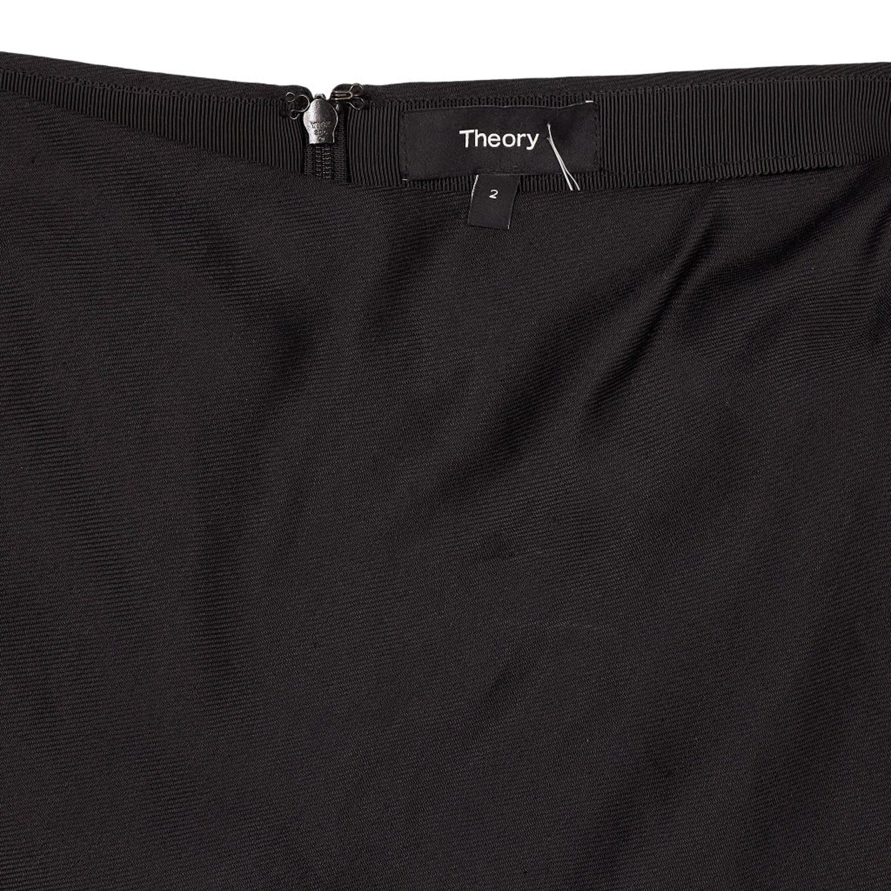 Theory Black Maxi Skirt