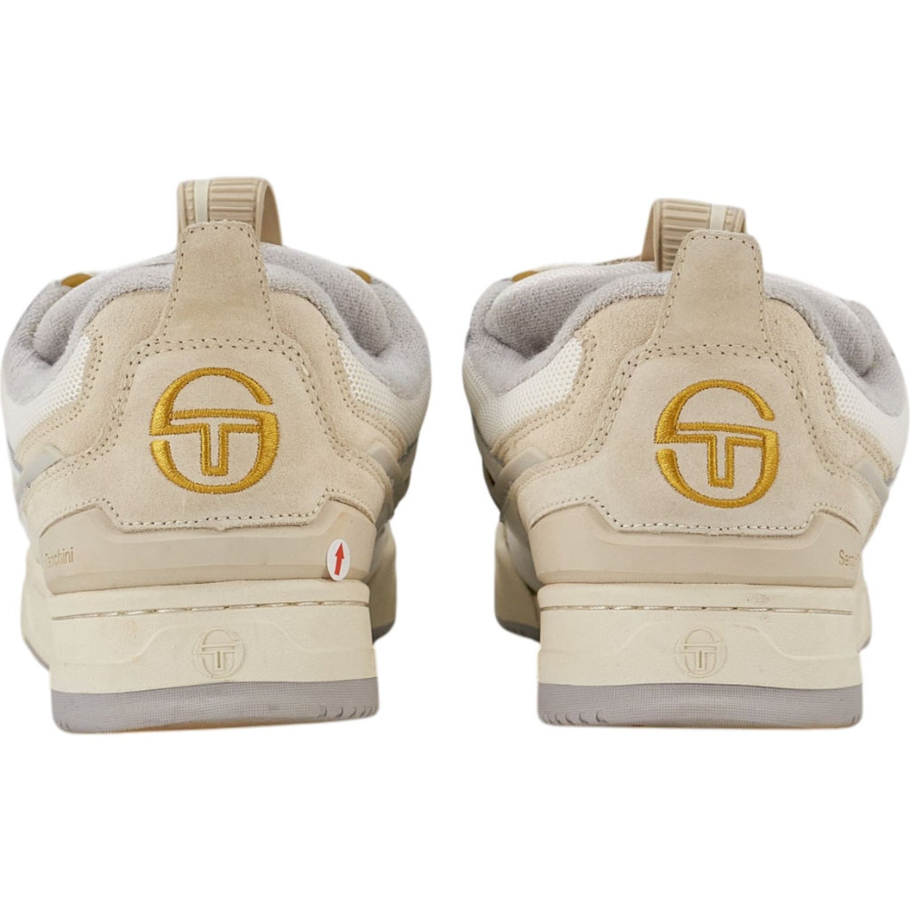 Sergio Tacchini White Beige Trainers Not visible - Measures as a UK 9