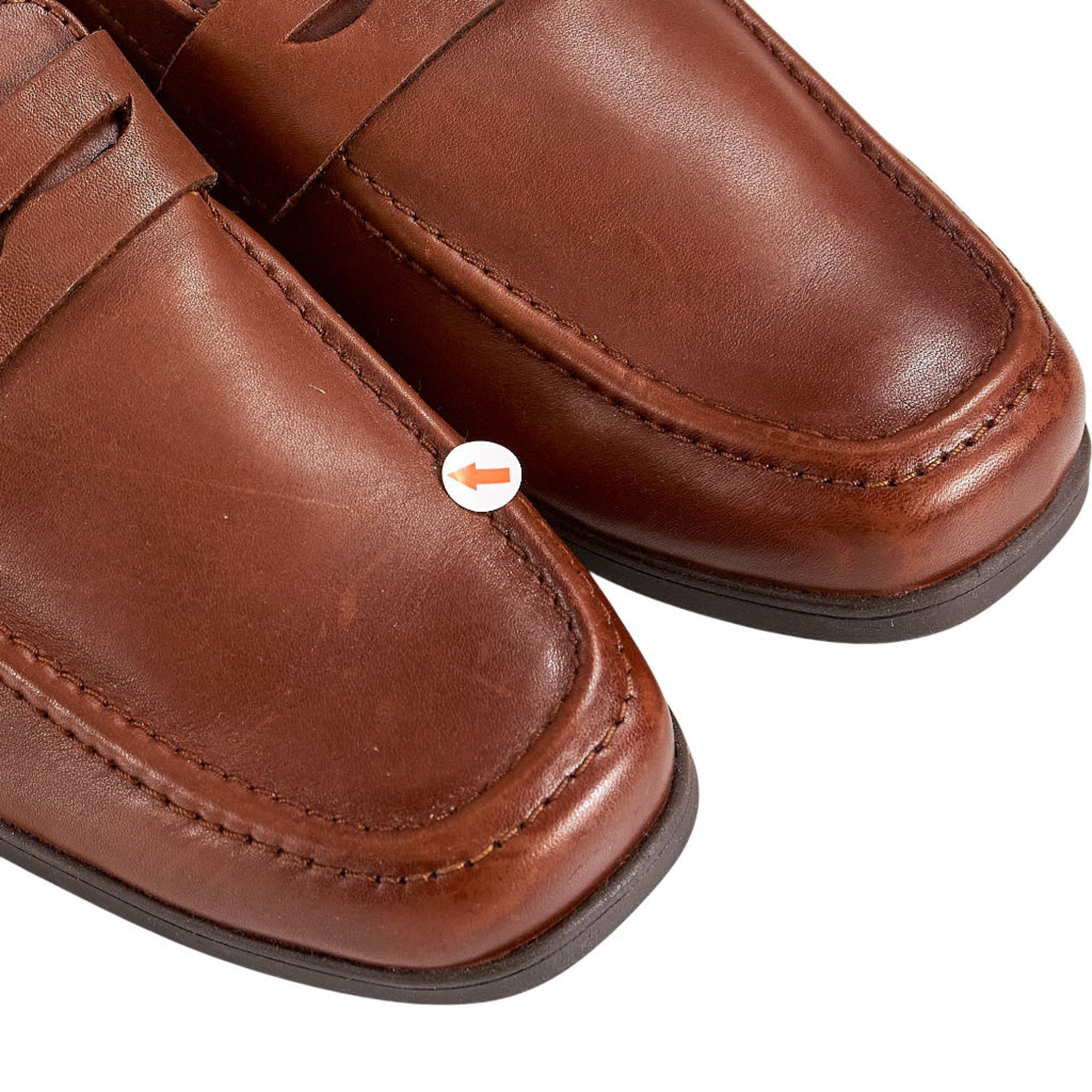 Next Brown Leather Loafers