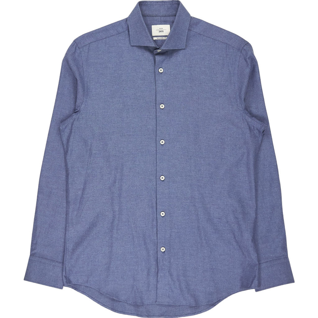Moss Blue 1851 Tailored Shirt