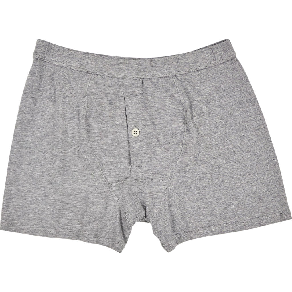 Hamilton & Hare Grey Boxer Briefs ( 3 Pack )