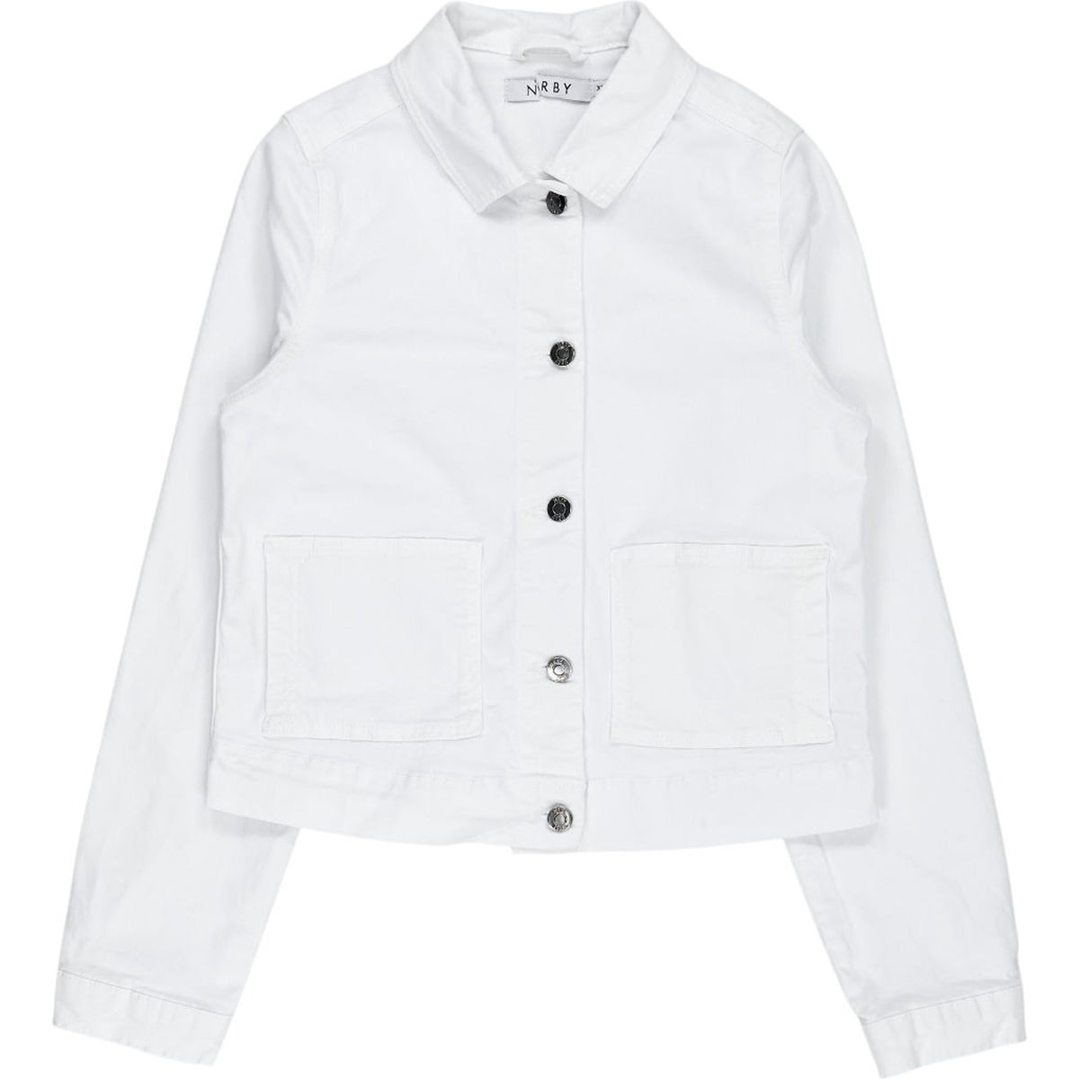 NRBY White Cotton Jacket