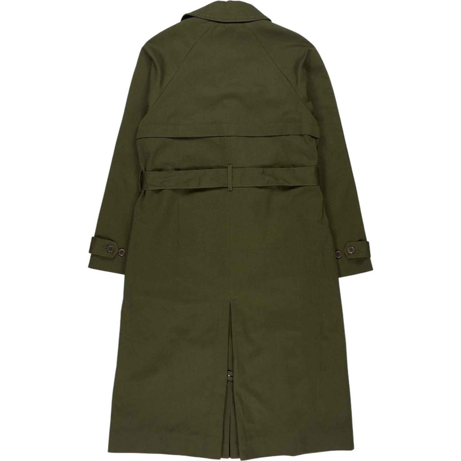 Baukjen Olive Organic Cotton Trench Coat