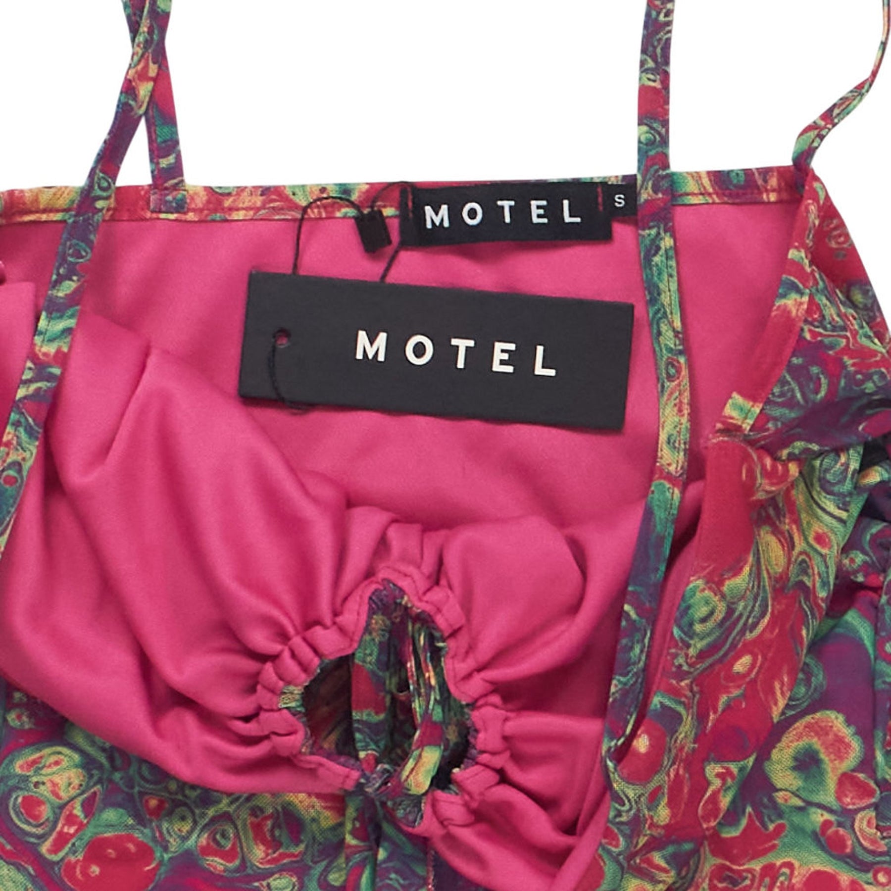Motel Denila Festival Print Dress