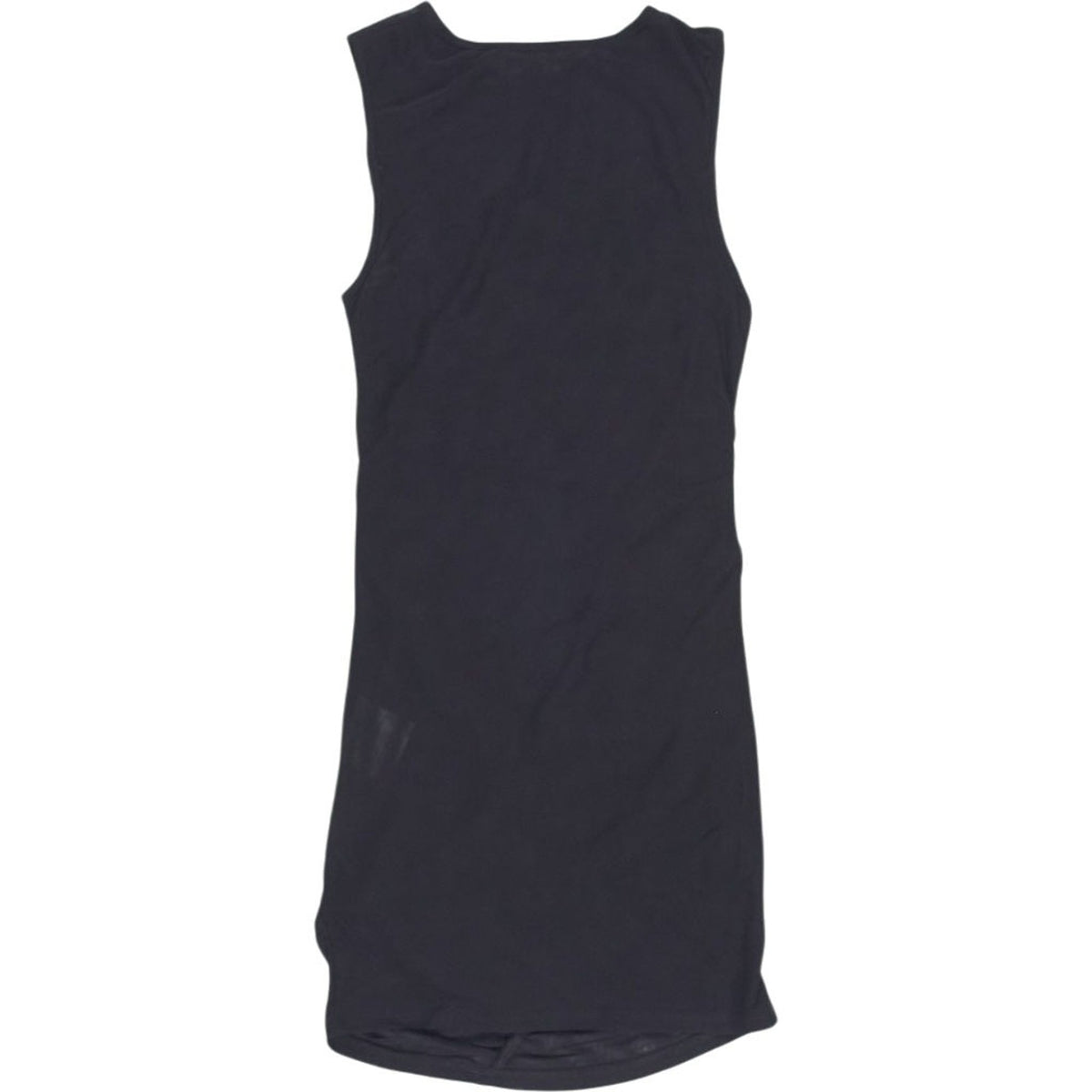 Motel Black Robina Sleeveless Ruched Dress