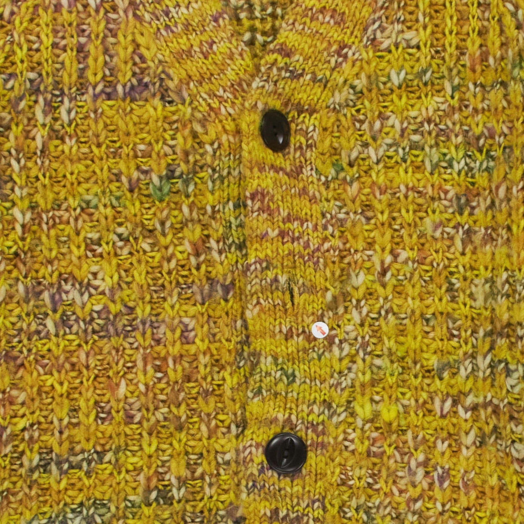 YMC Yellow Knit Cardigan