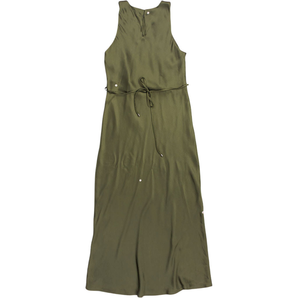 River Island Olive Green Sleeveless Dress