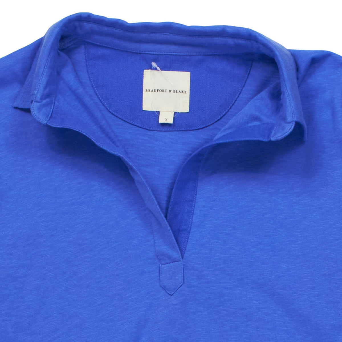 Beaufort & Blake Blue Long Sleeve Polo Shirt