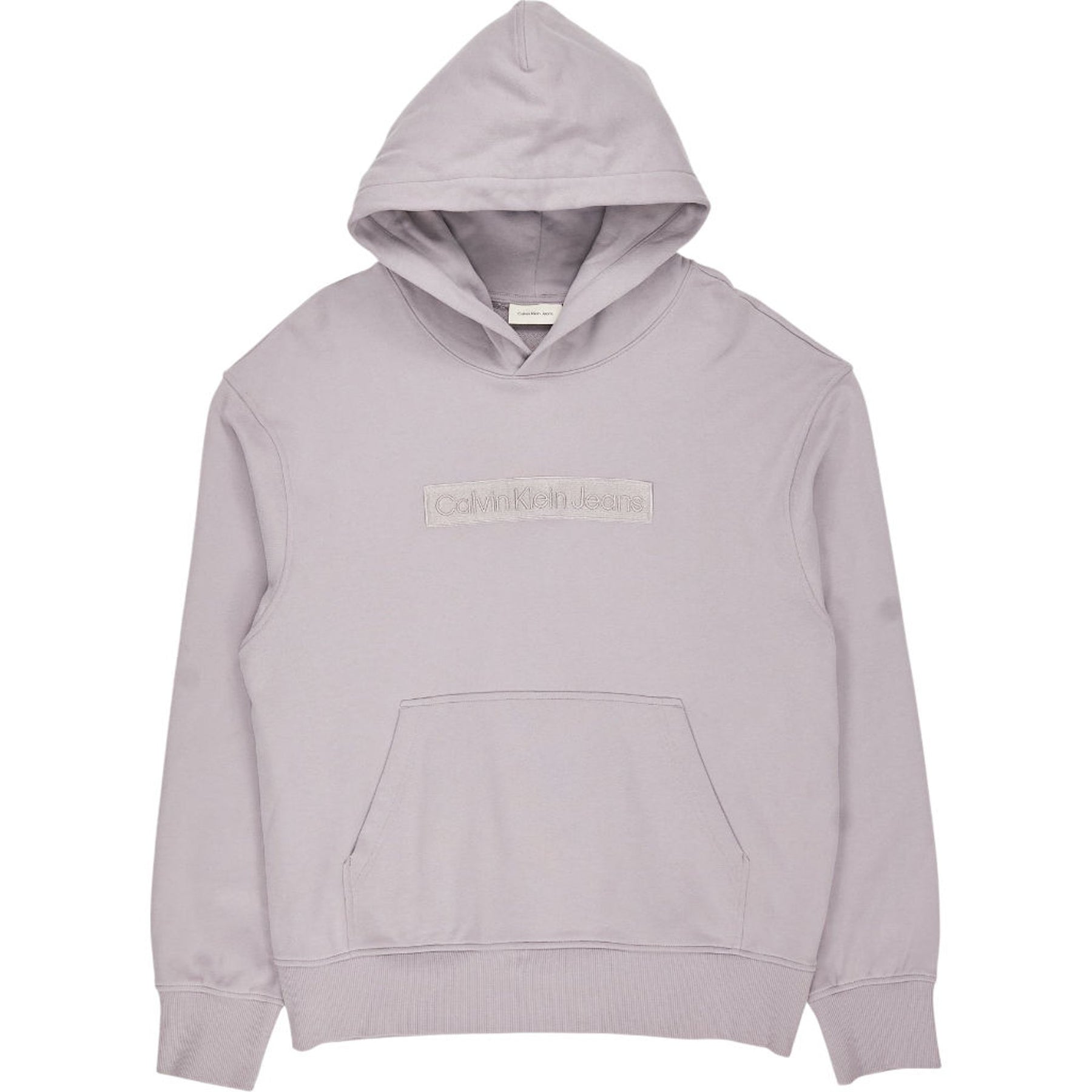 Calvin Klein Jeans Grey Embroidered Hoodie L