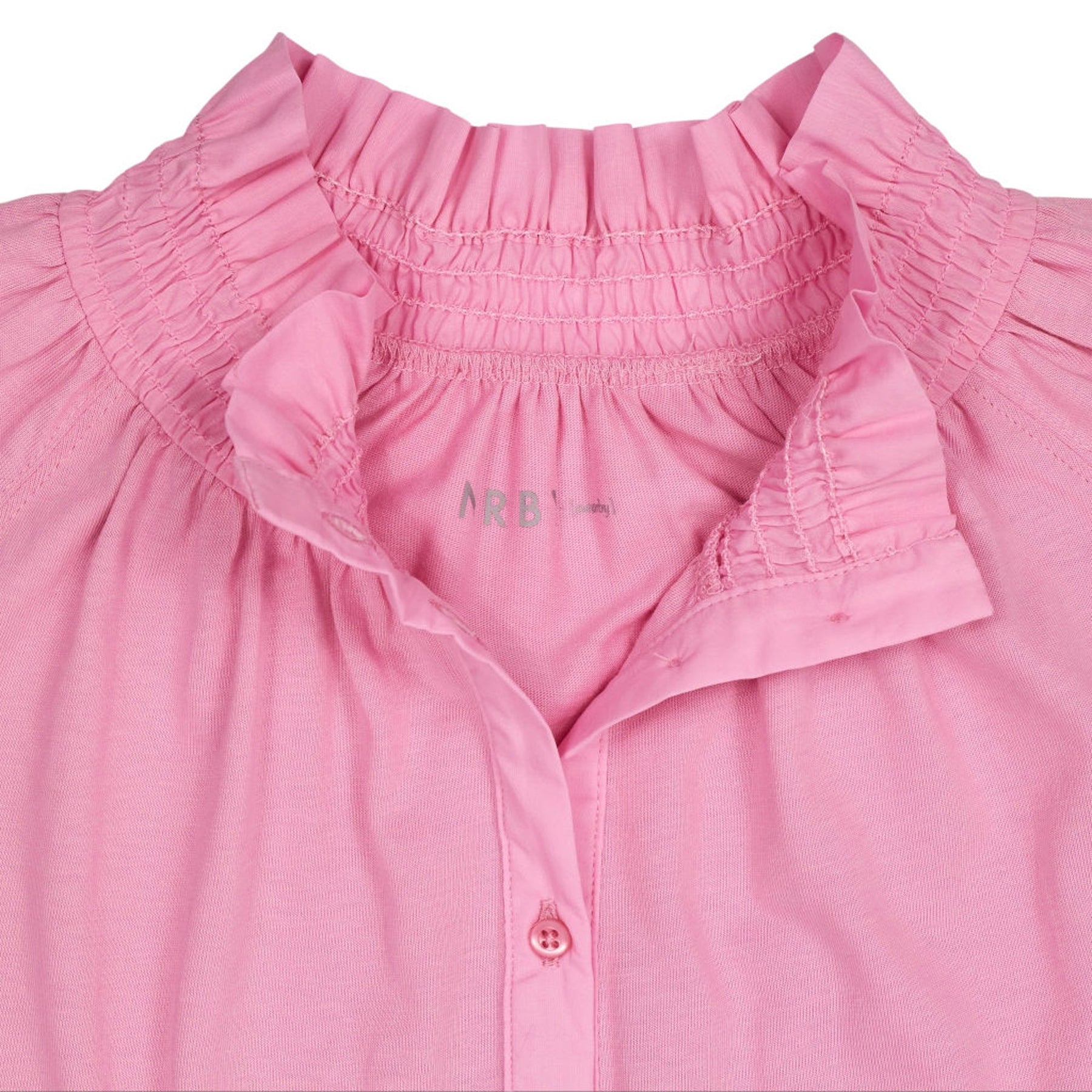 NRBY Pink Smocked Blouse
