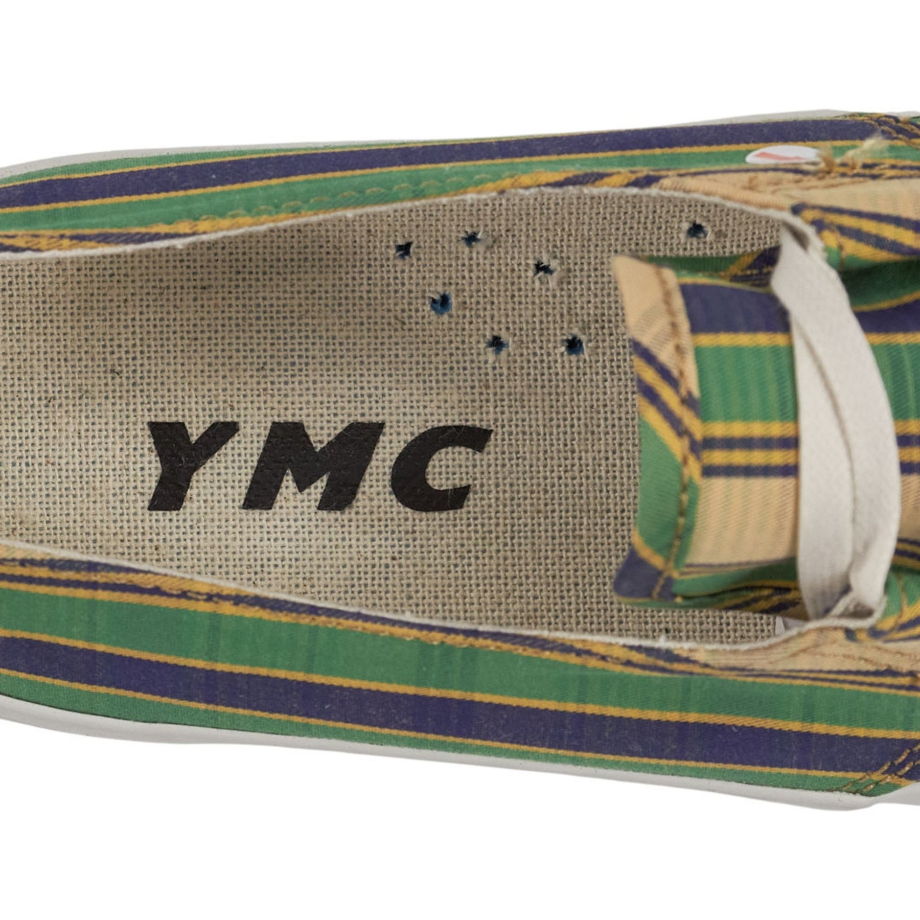 YMC Multicoloured Striped Trainers