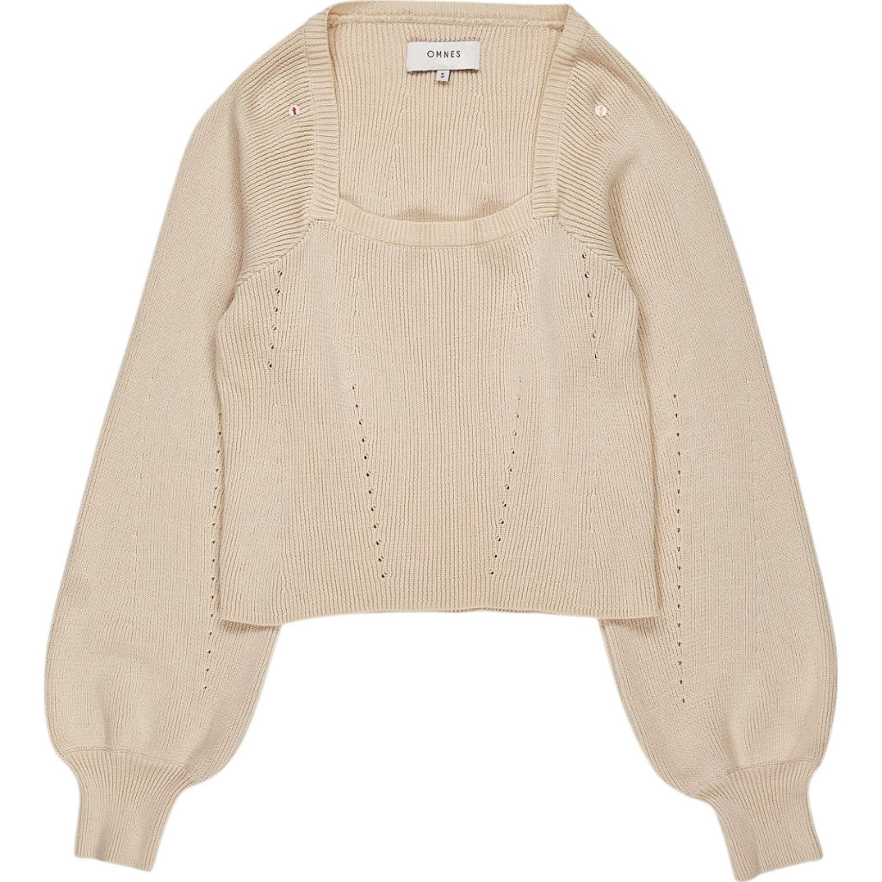 OMNES Beige Knit Jumper