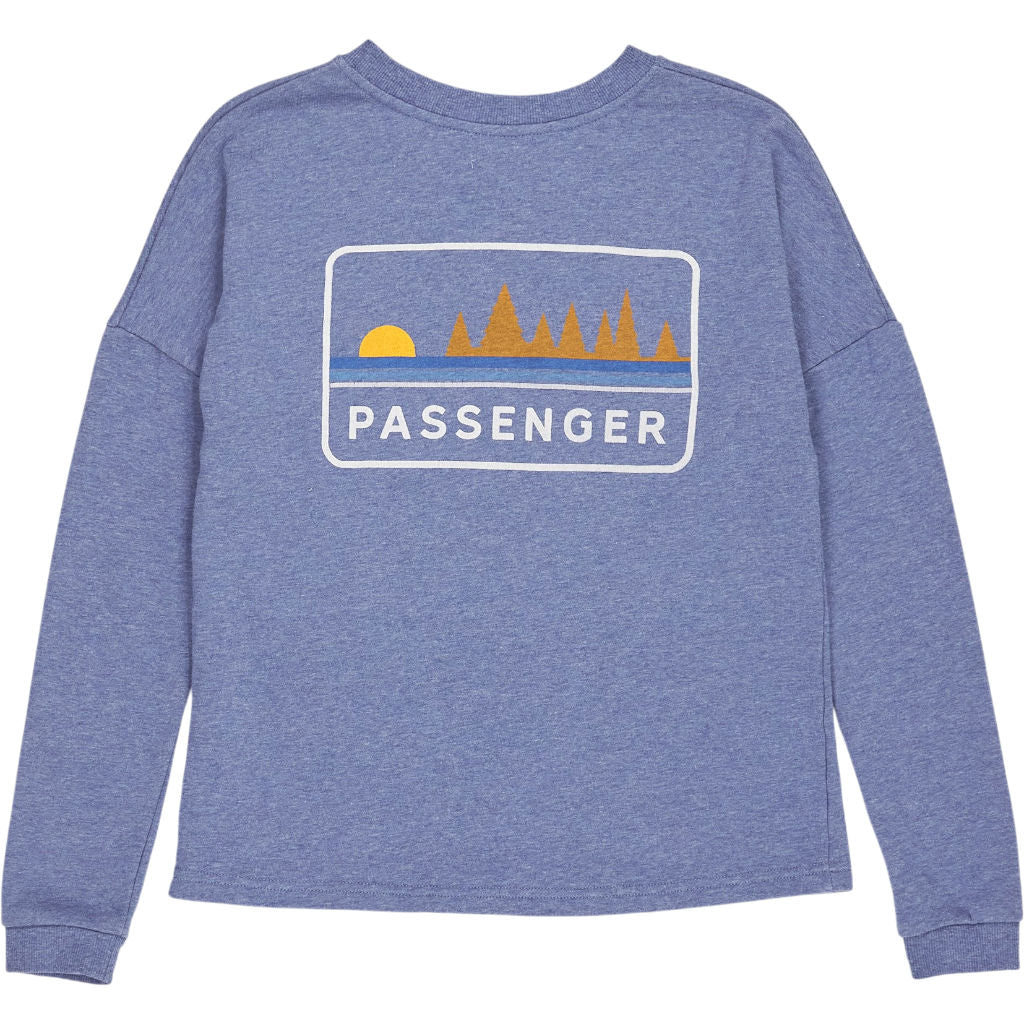 Passenger Blue Crew Neck Sweatshirt