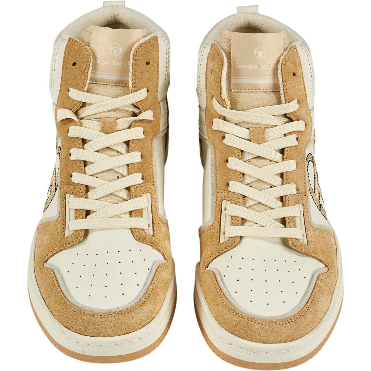 Sergio Tacchini Beige High Top Trainers
