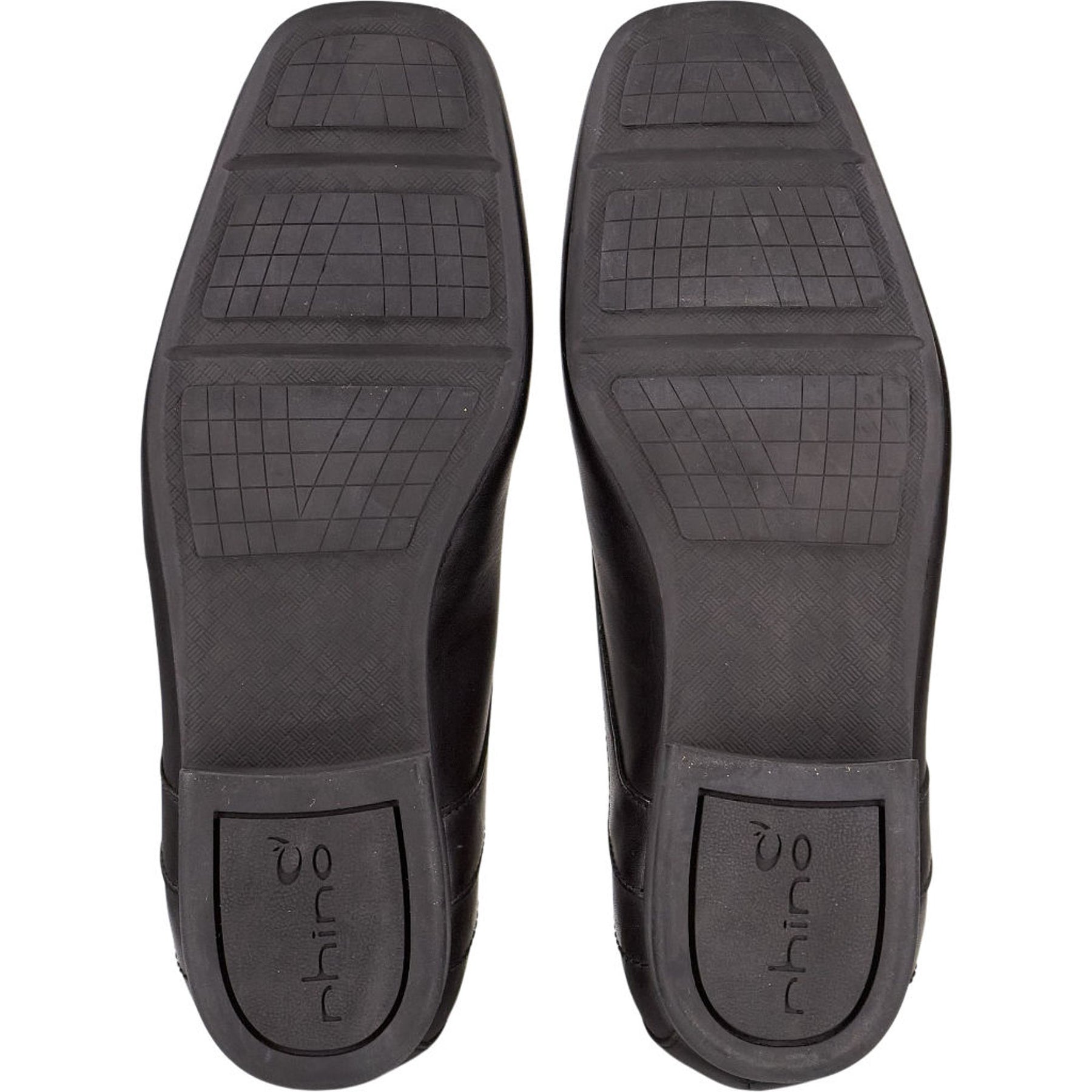 Rhino Black Leather Formal Shoes