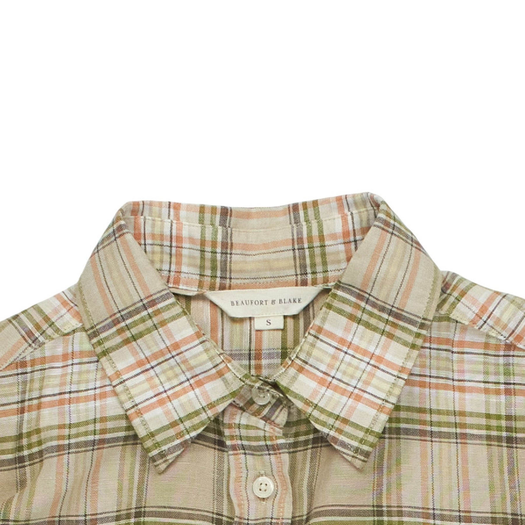 Beaufort & Blake Beige Check Shirt