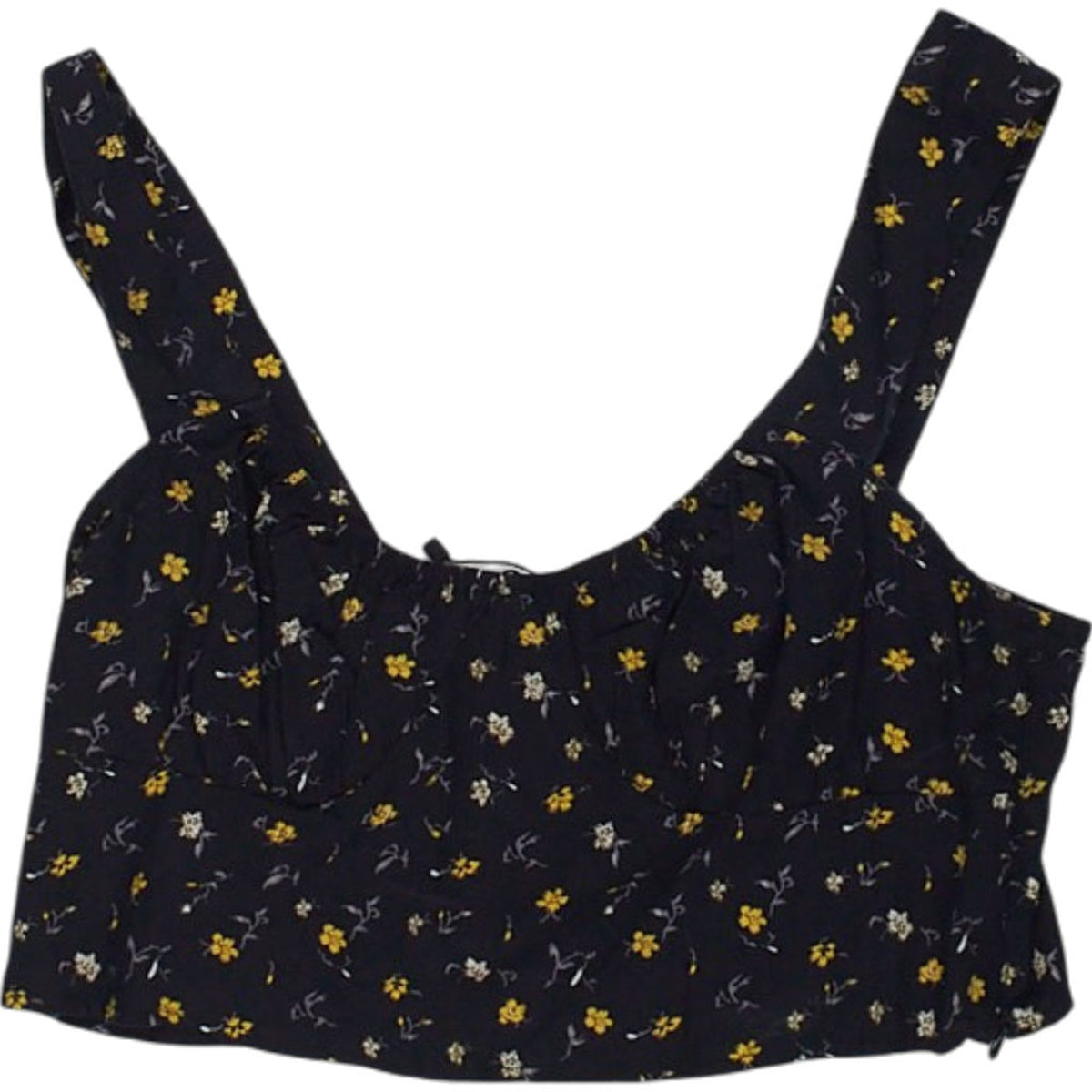 Motel Black Gladis Pretty Petal Top