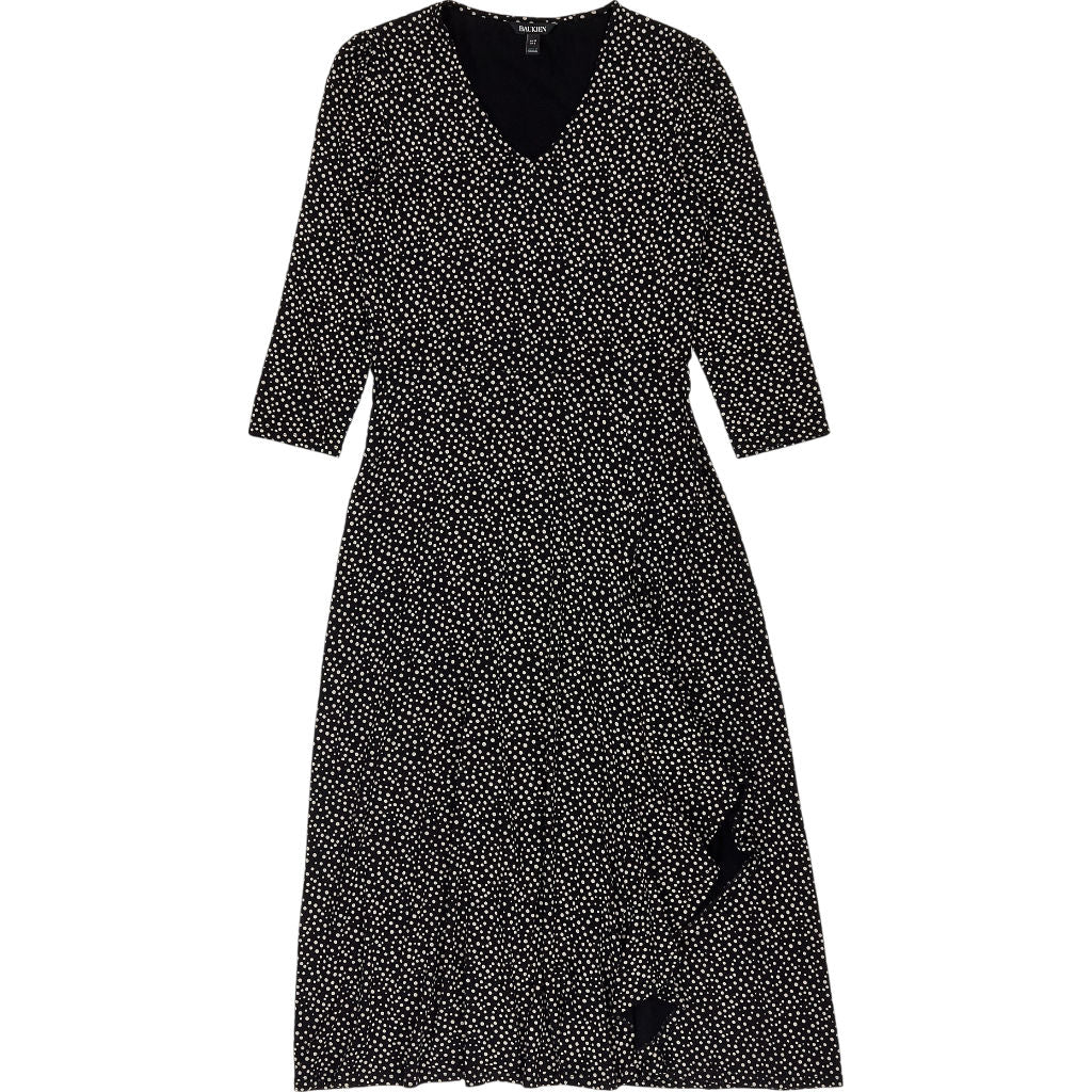 Baukjen Black Polka Dot Dress