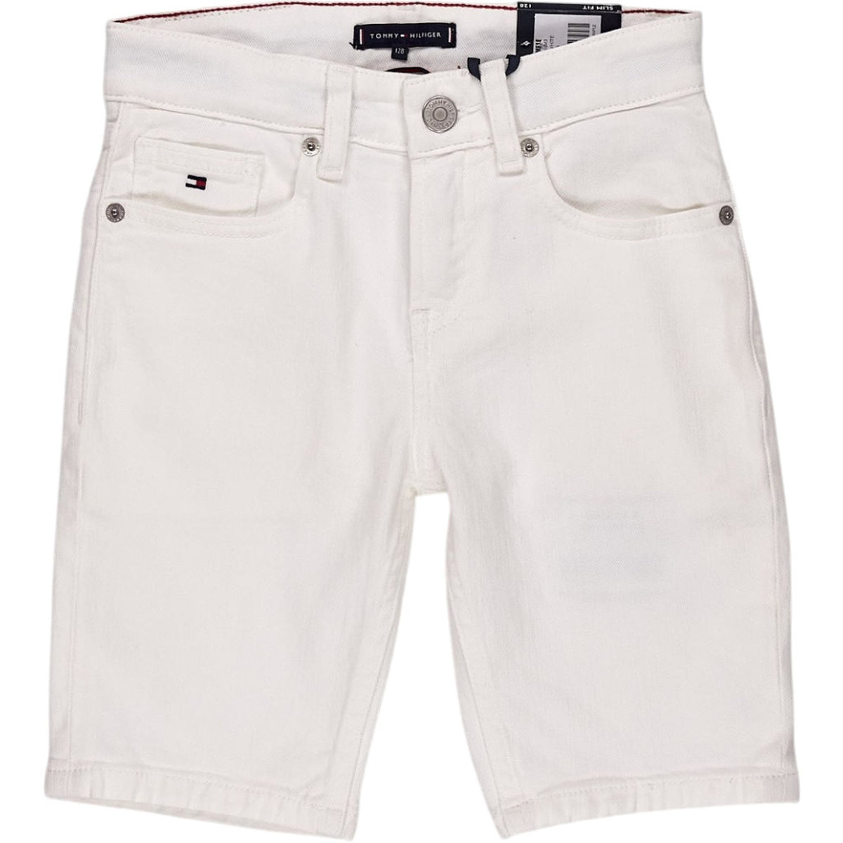 Tommy Hilfiger White Denim Shorts