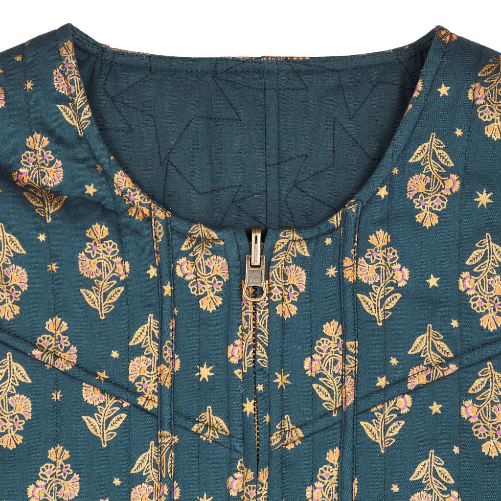 Wyse Green Reversible Bomber Jacket