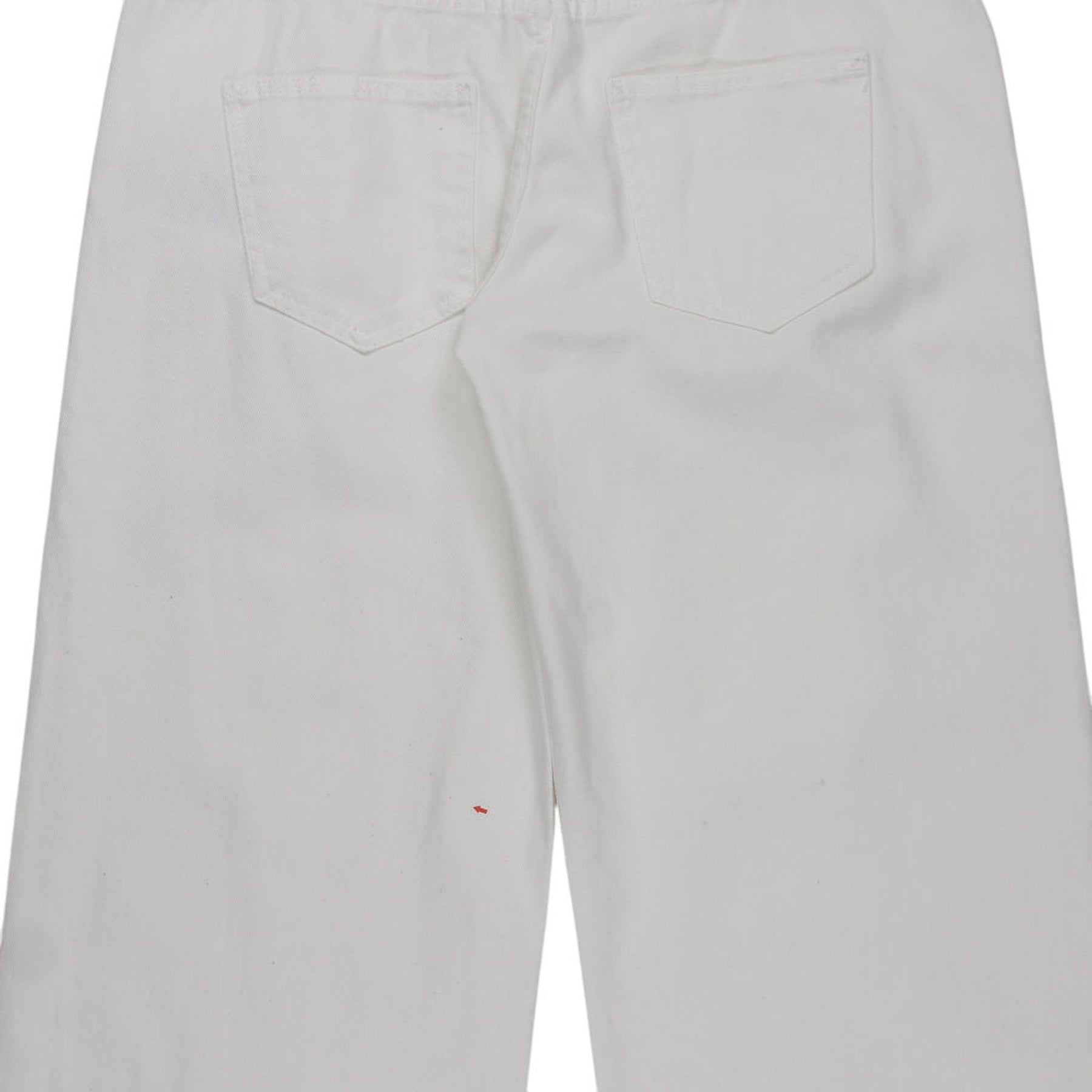 Motel White Low Rise Parallel Jeans