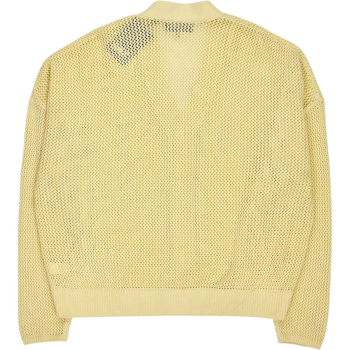 Pull & Bear Yellow Cotton Cardigan