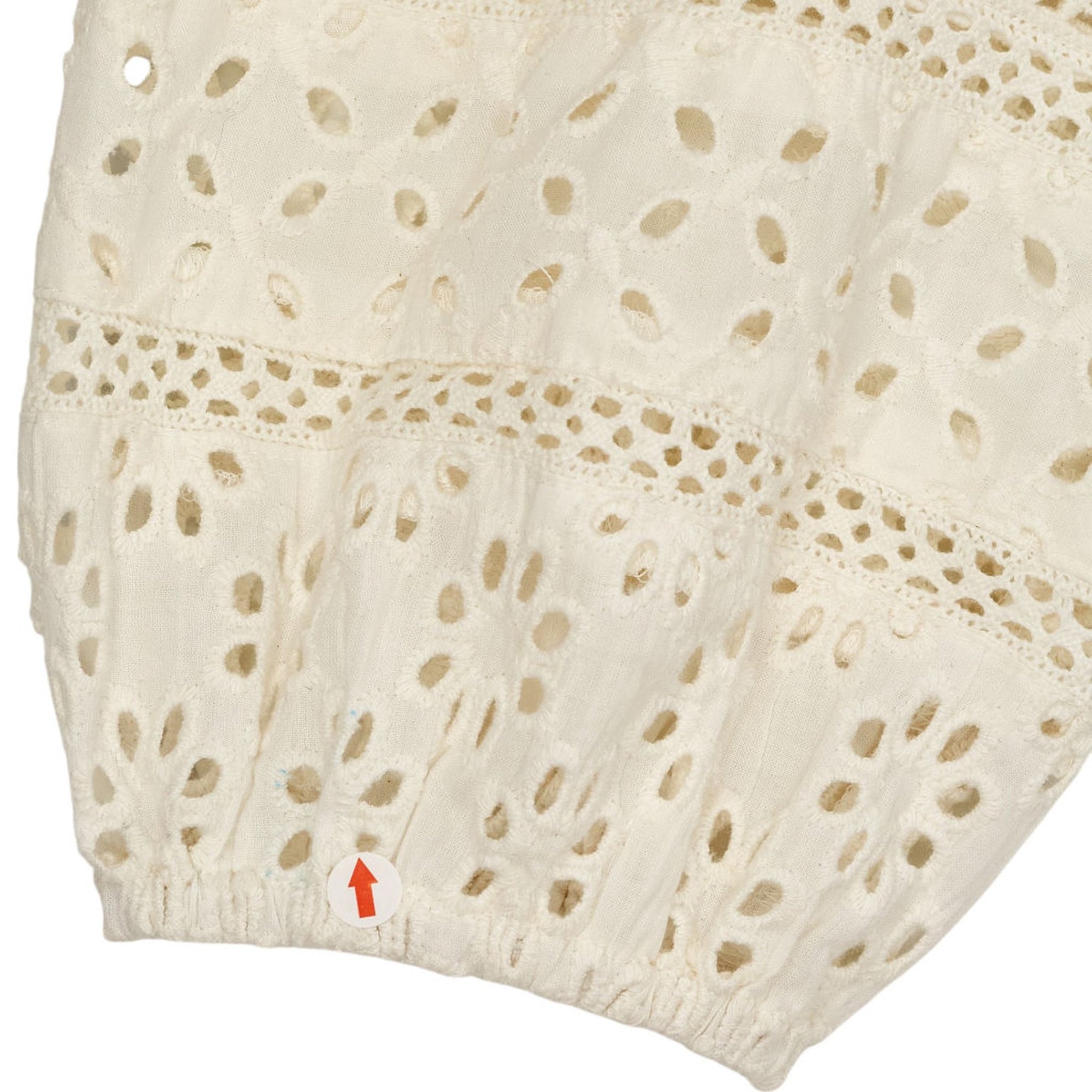 Wyse Gardenia Dawn Broderie Anglaise Top 1