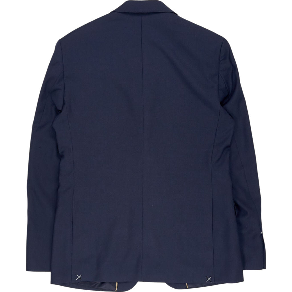Moss Navy Regular Fit Jacket