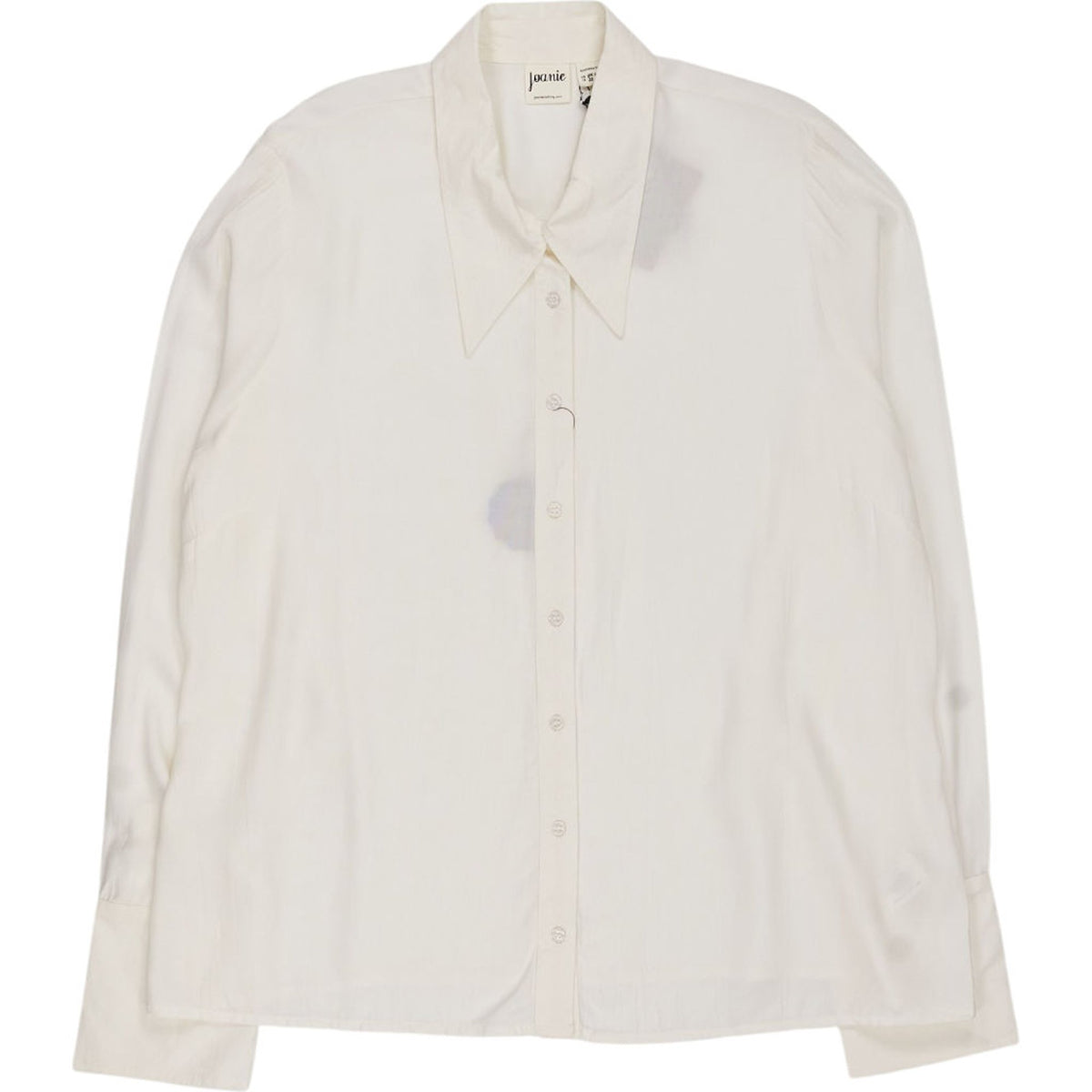 Joanie White Long Sleeve Shirt
