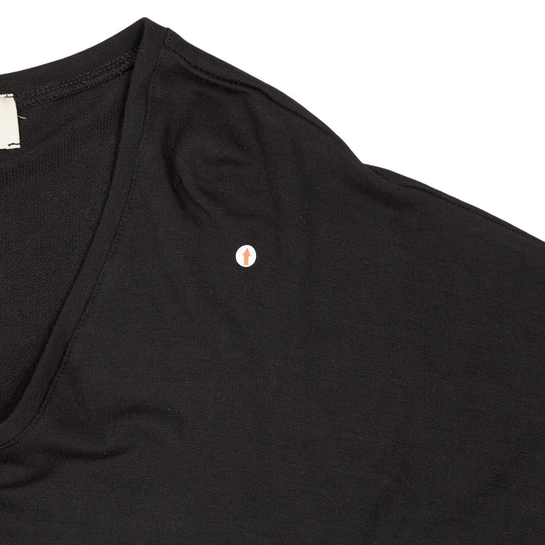 Hush Black V Neck Wide Jersey Top