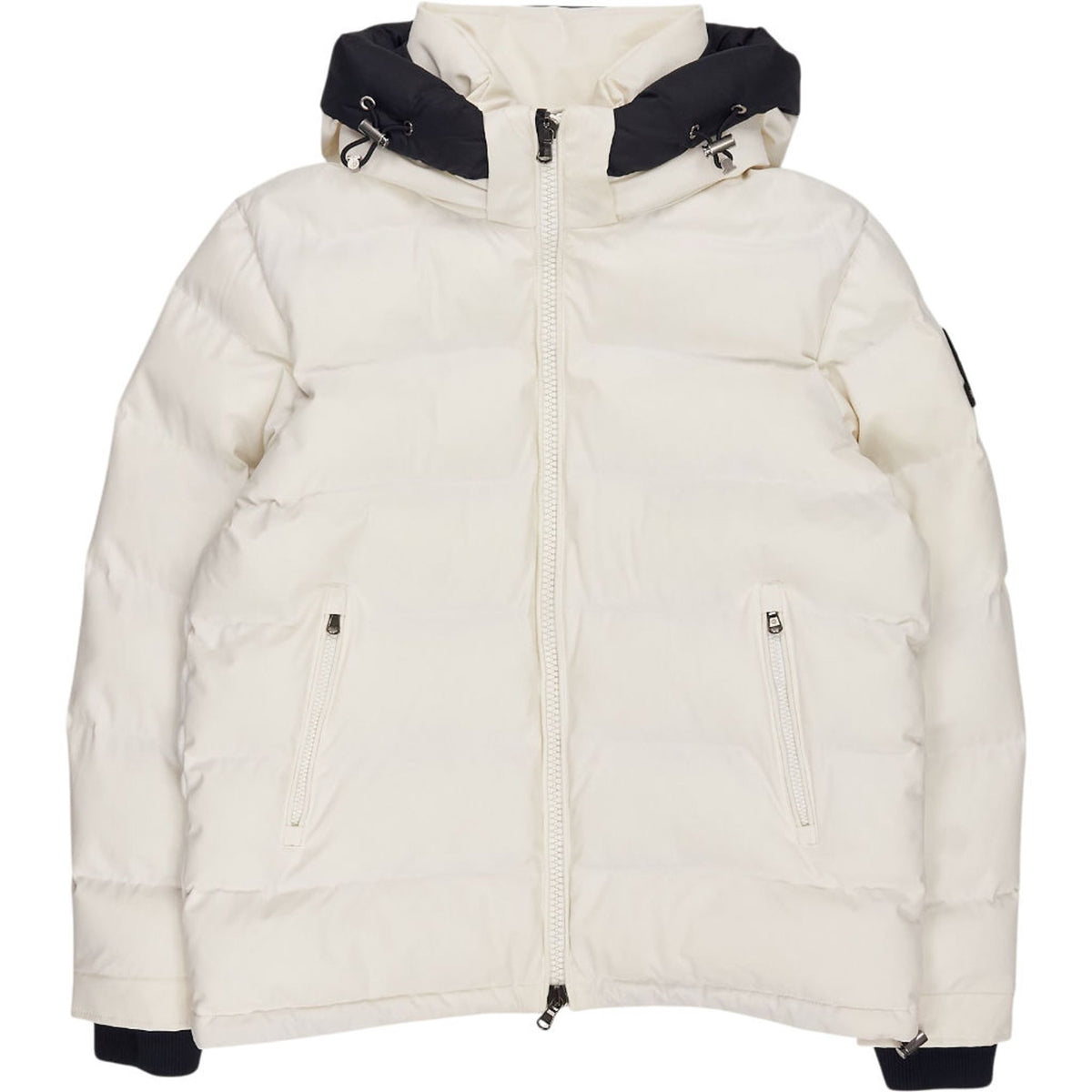 Sandbanks Banks Off-White Puffer Jacket