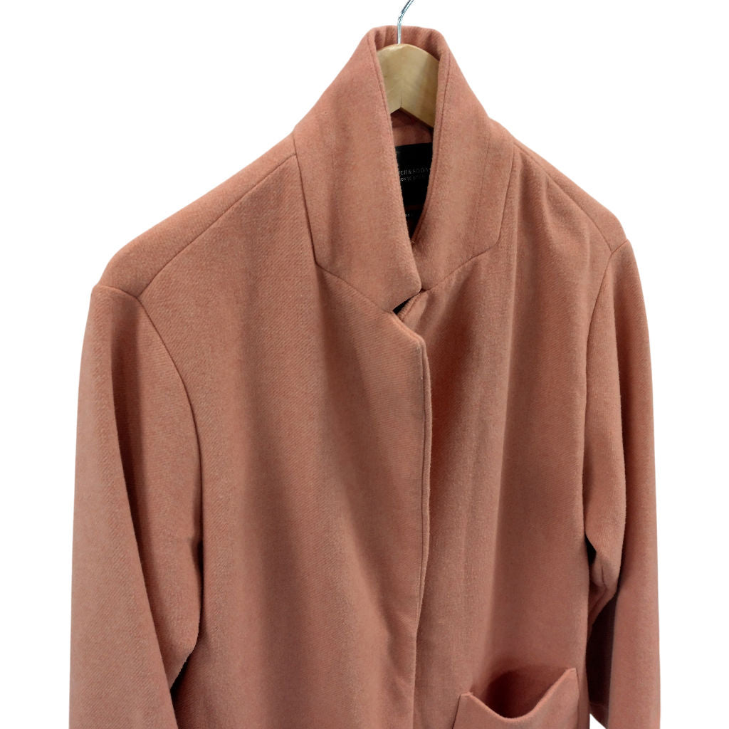 Scotch & Soda Peach Long Coat