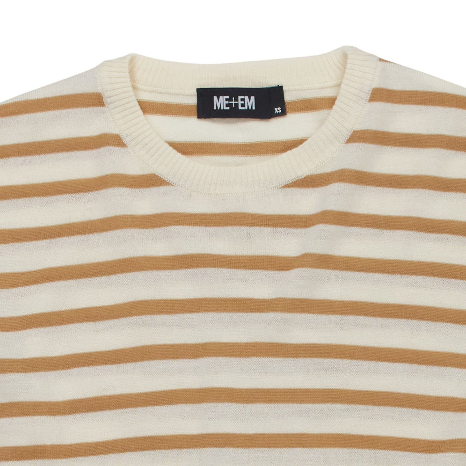 ME+EM Striped Wool Jumper