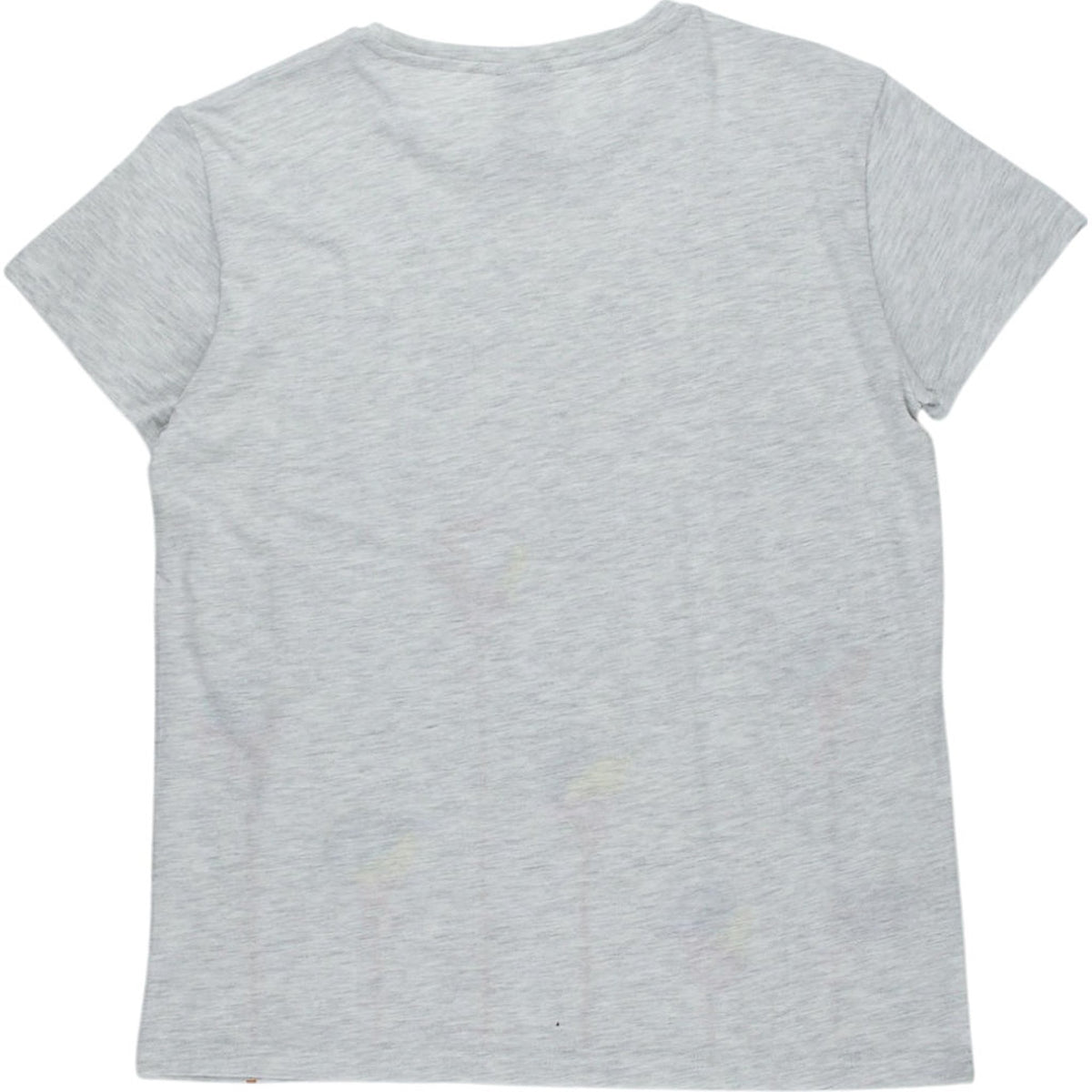 Mother of Pearl Bird Head Grey Graphic T-Shirt