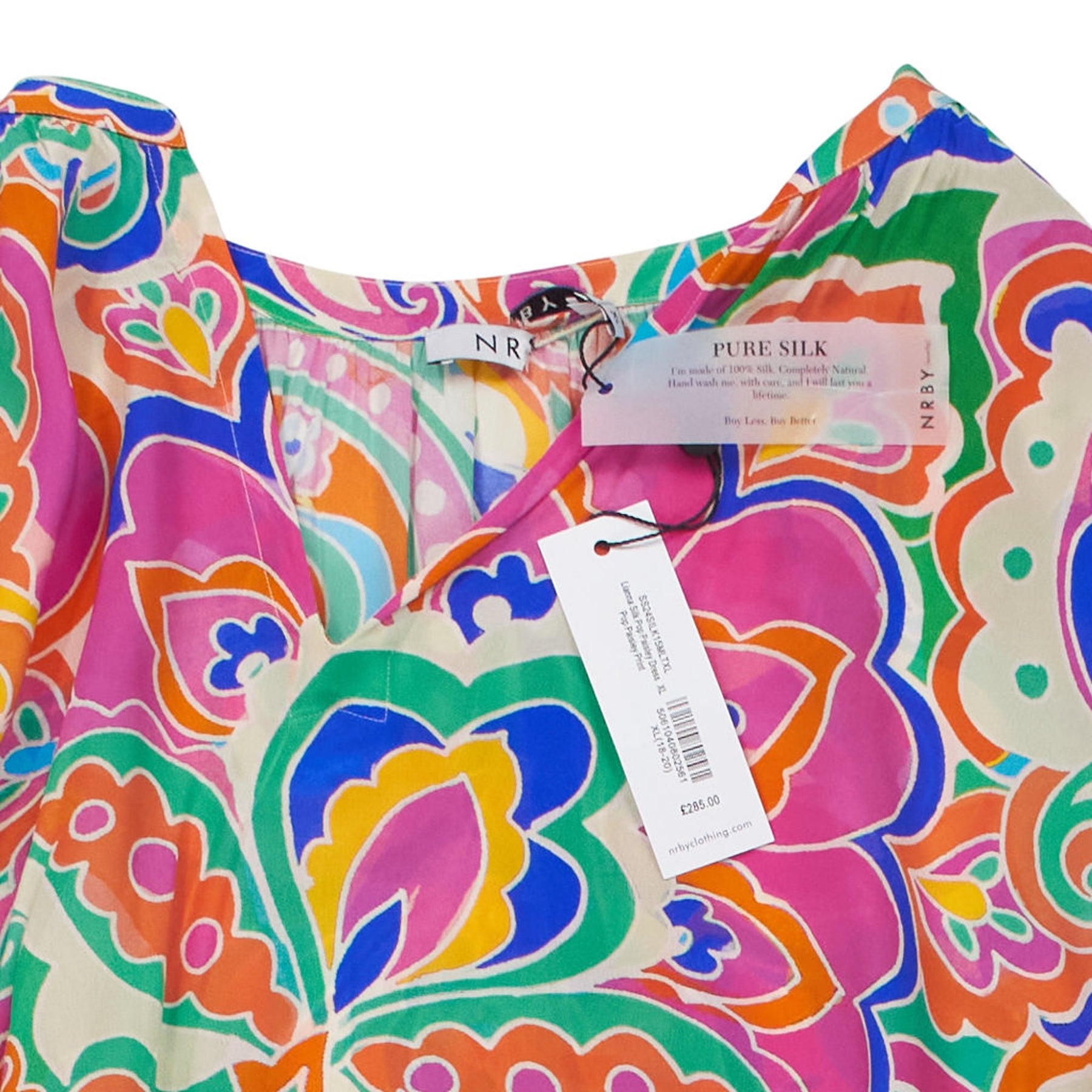 NRBY Multicoloured Silk Dress