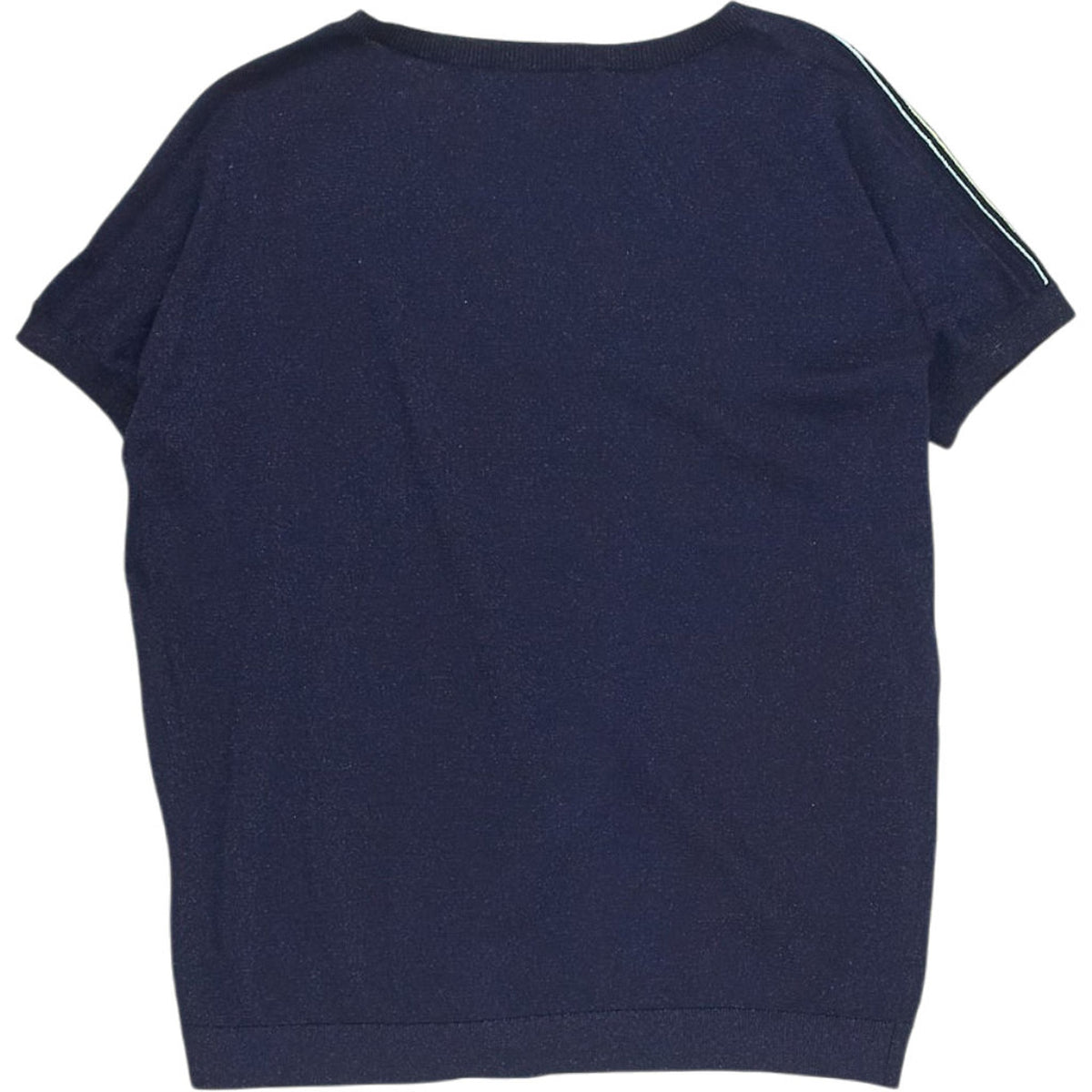 Hush Midnight Metallic Knitted Top