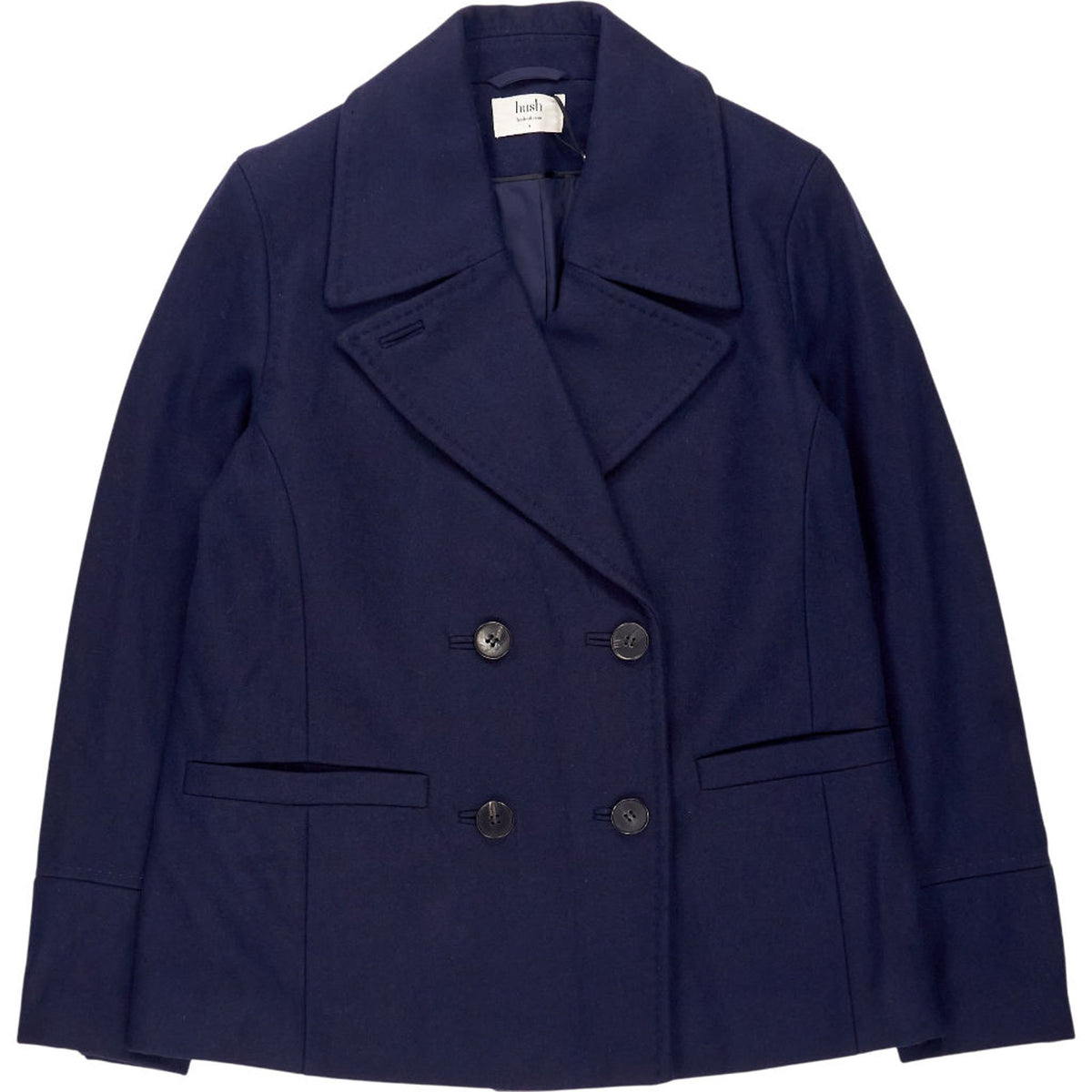 Hush Dark Navy Classic Peacoat