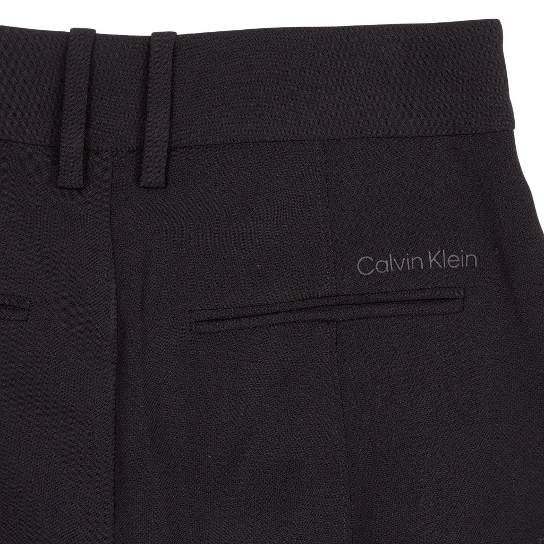 Calvin Klein Black Wide Leg Trousers