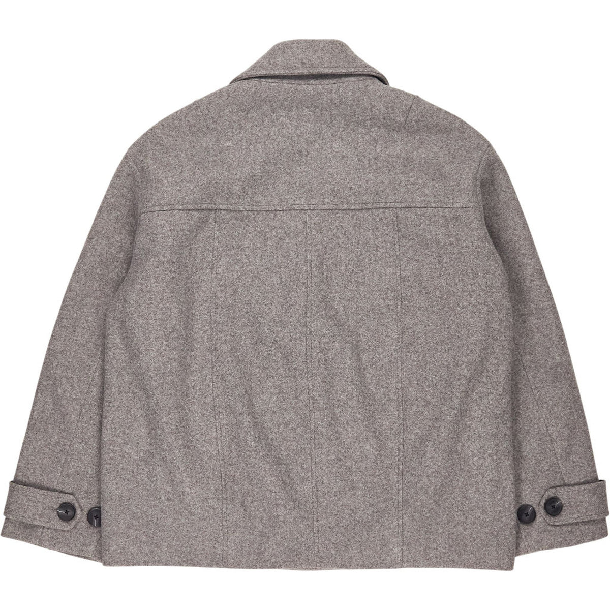 Pull & Bear Grey Double Breasted Jacket