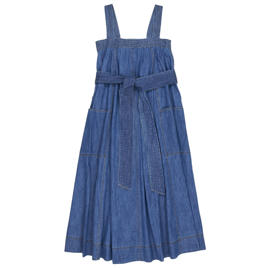 Bonte Mid Blue Denim Keiko Dress