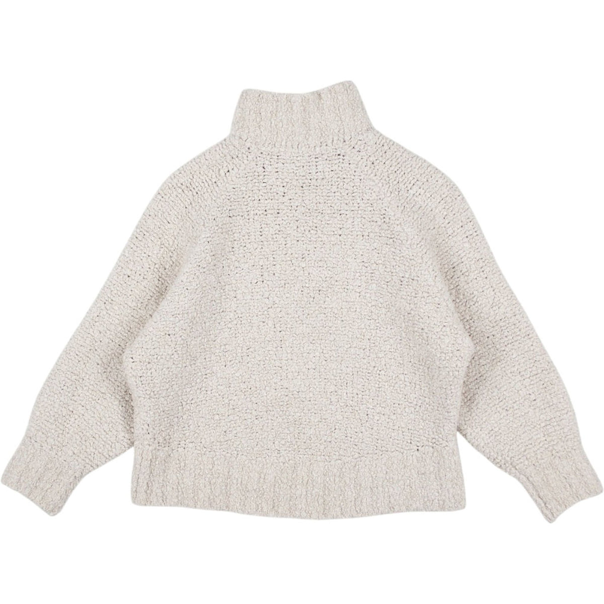 Vivere Cream Wool Blend Cardigan