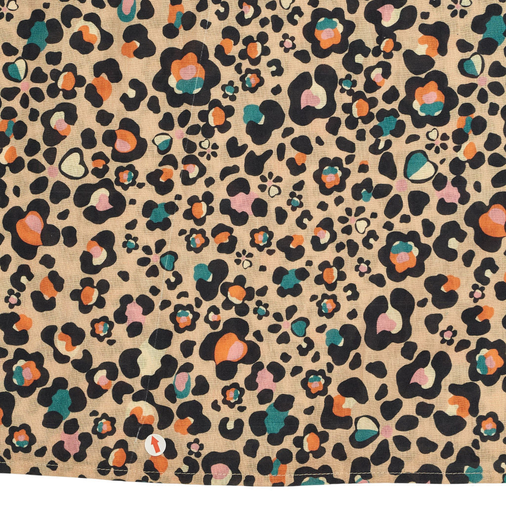 Wyse Leopard Print Midi Skirt UK 8