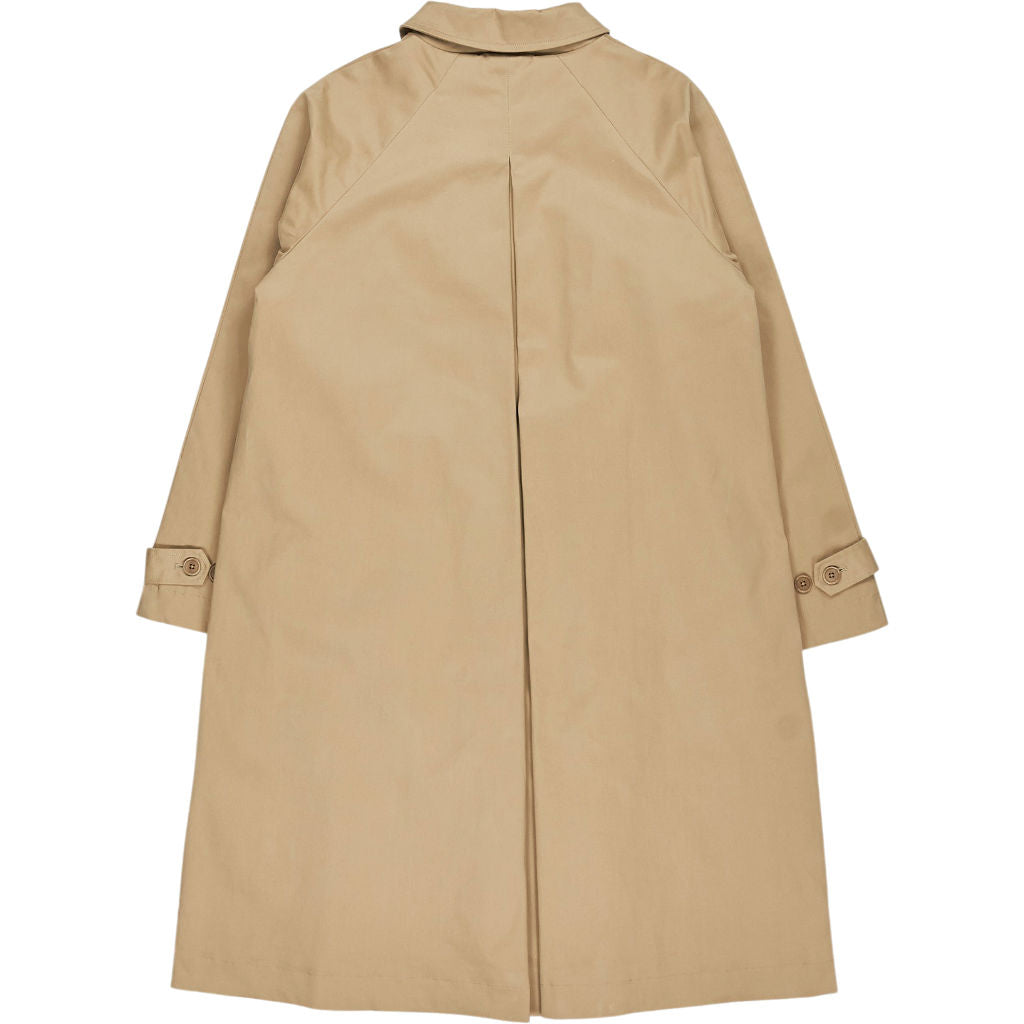 Baukjen Sand Hazel Organic Cotton Mac Coat