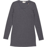 Hush Charcoal Marl Long Sleeve Tee