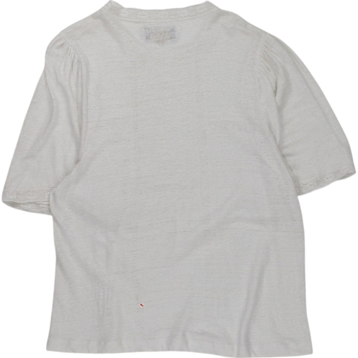 WYSE London White Lace Detail Top