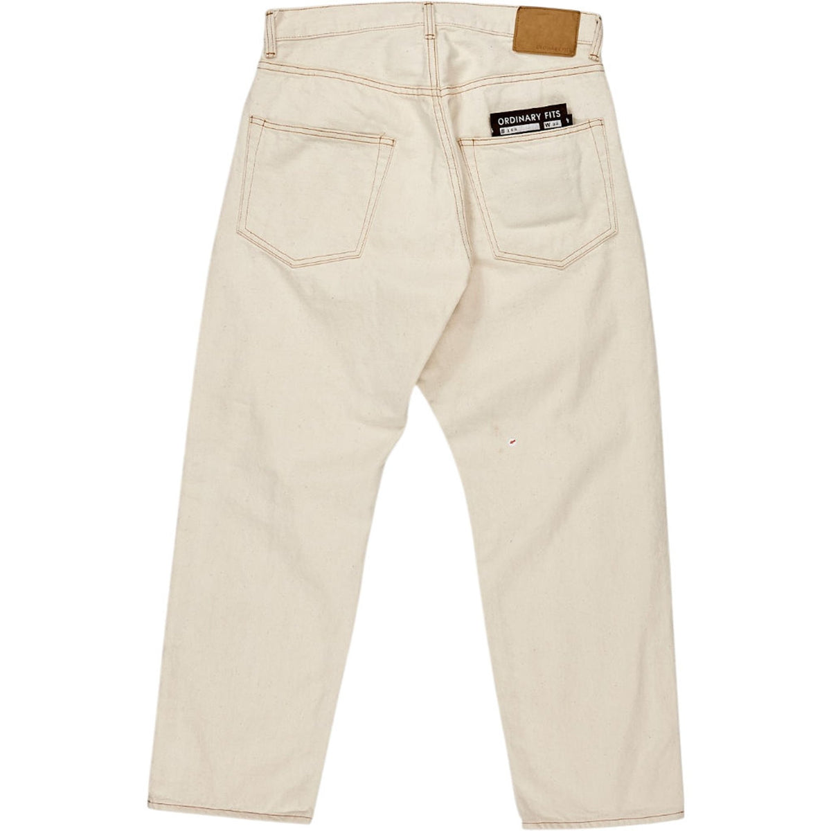 Ordinary Fits Ecru Cotton Jeans