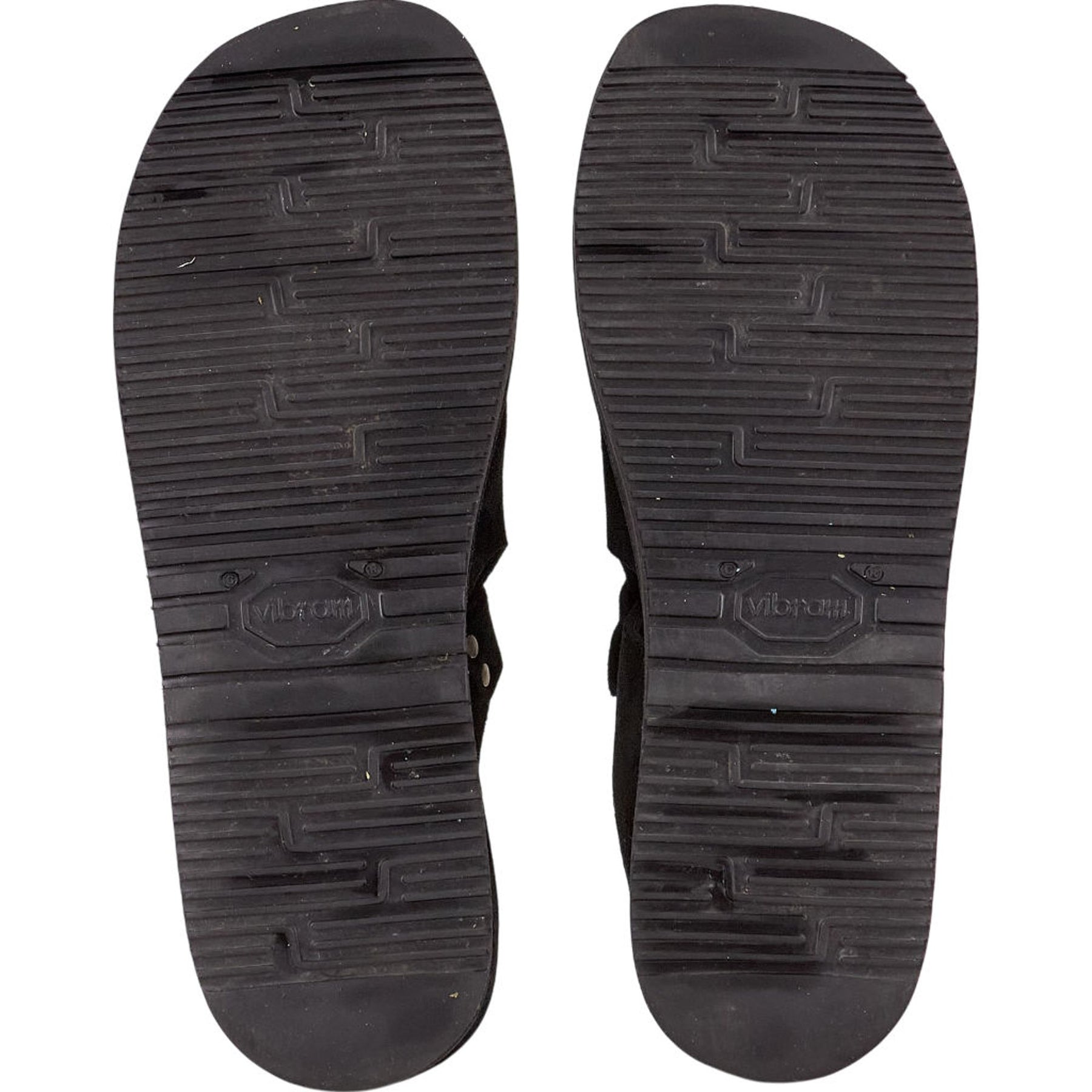 FRACAP X YMC Black Suede Buckle Loafers