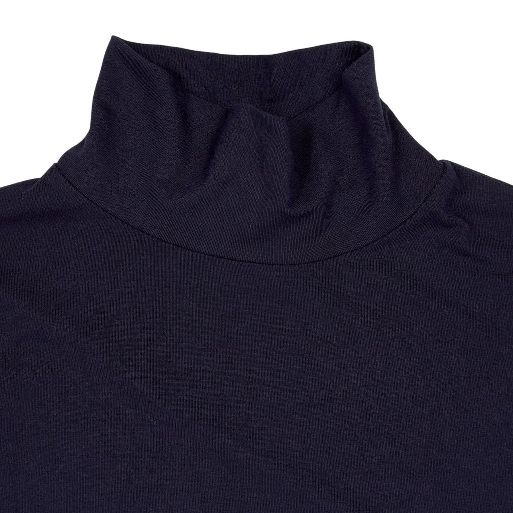 Isabella Oliver Navy Maternity Turtleneck Top